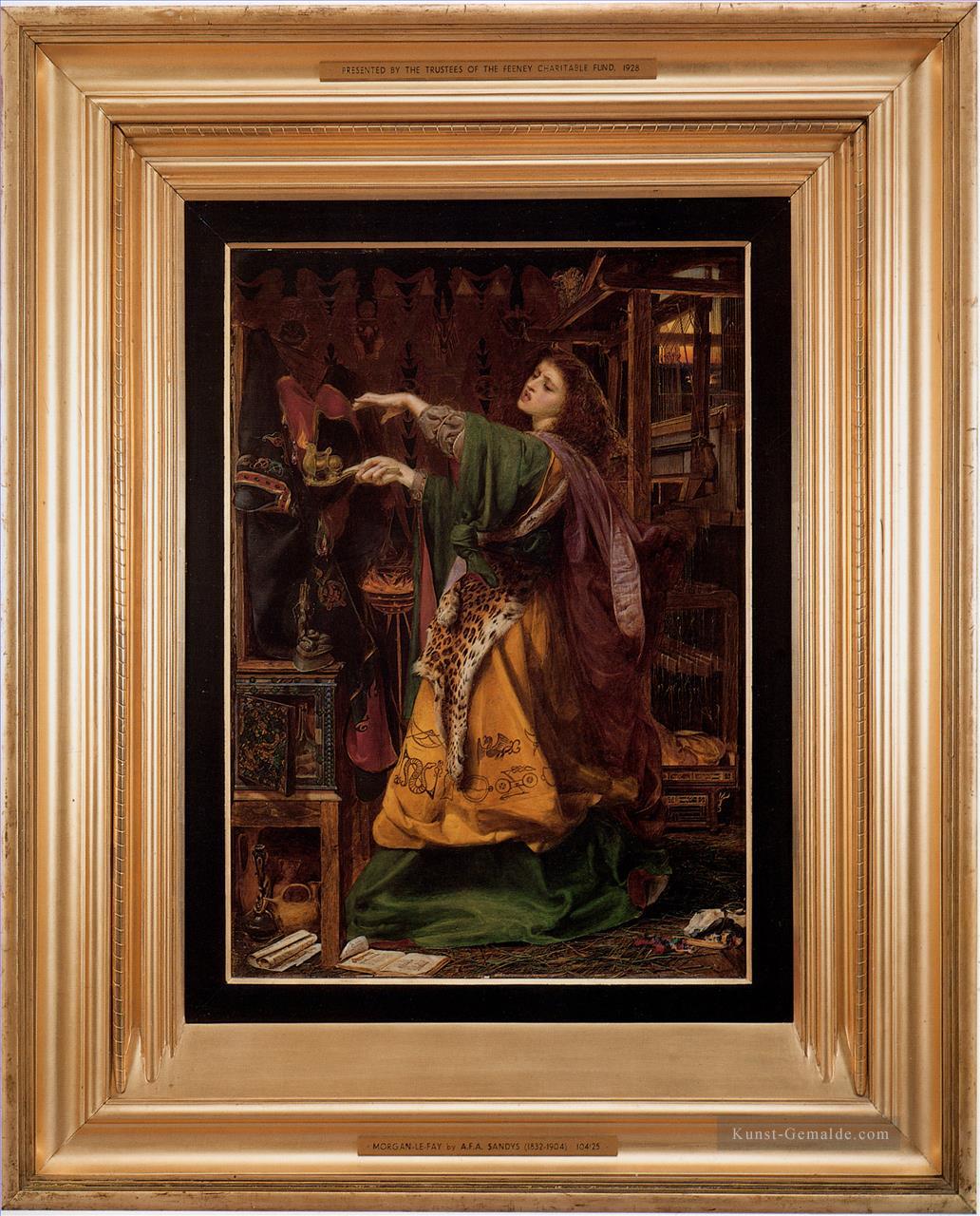 Morgan le Fay viktorianisch maler Anthony Frederick Augustus Sandys Ölgemälde